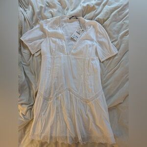 ZARA White Dress